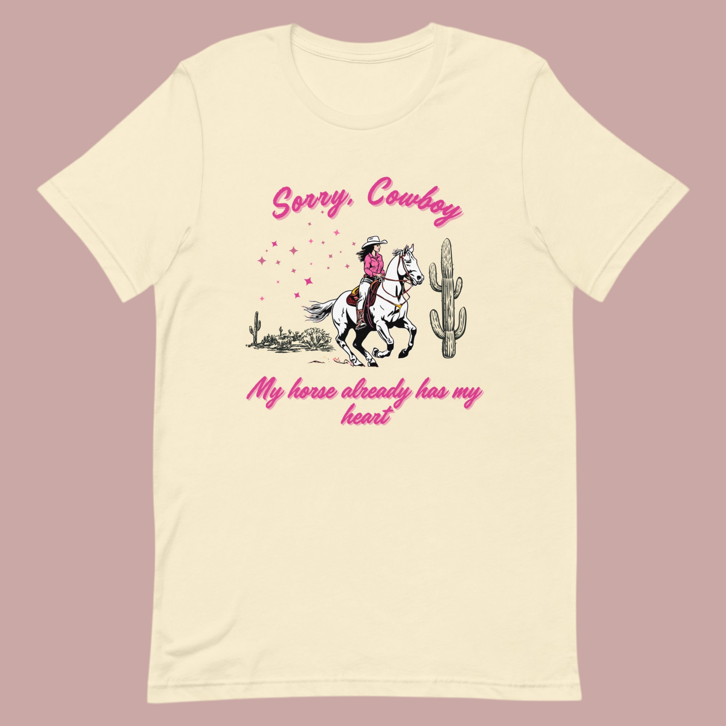 Sorry Cowboy | Tee