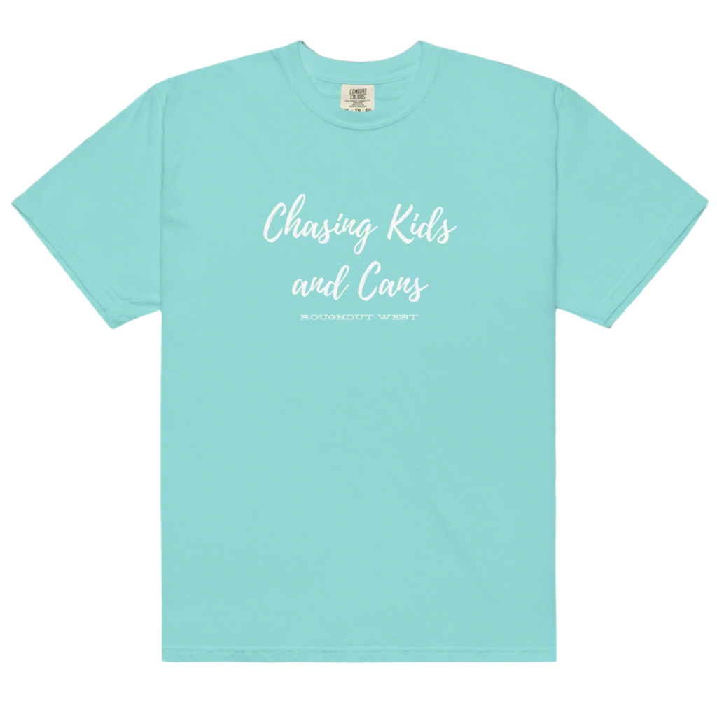 Chasing Kids and Cans | Tee