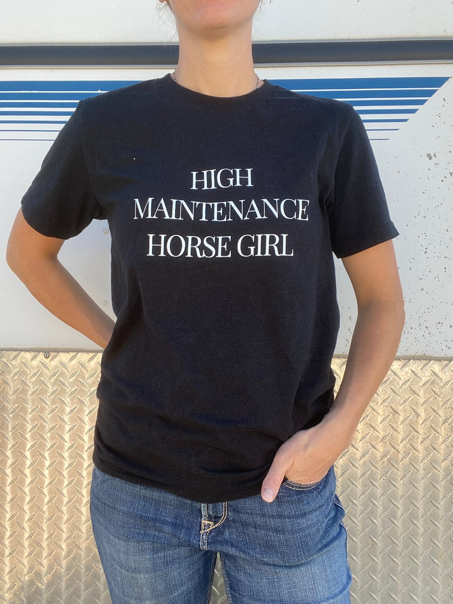 High Maintenance Horse Girl l Tee