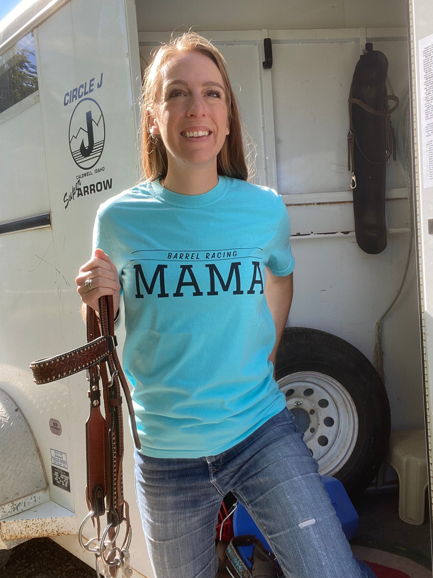 Barrel Racing Mama | Tee