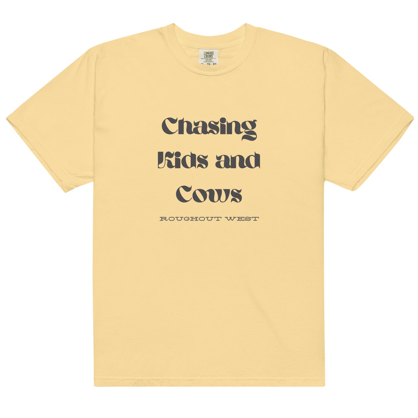 Chasing Kids and Cows | Tee