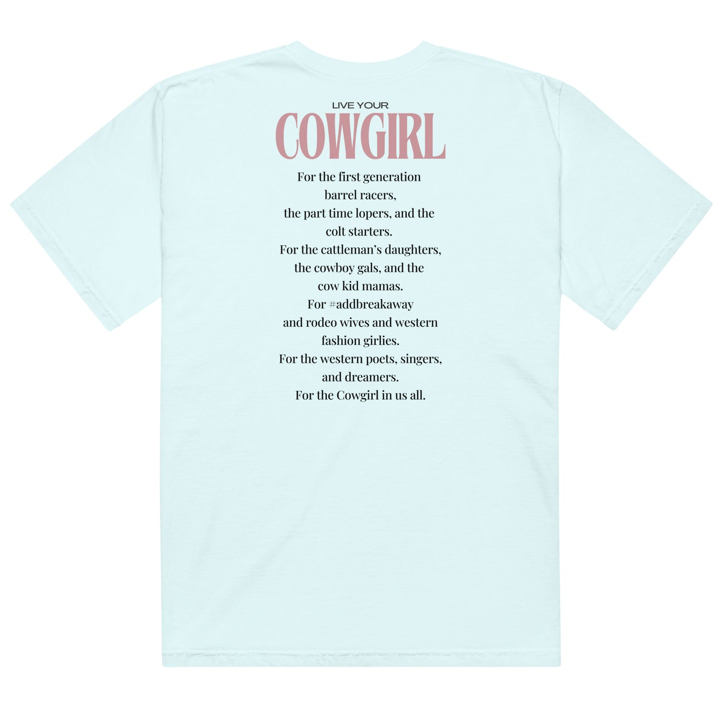 For the Cowgirl in Us All | Tee