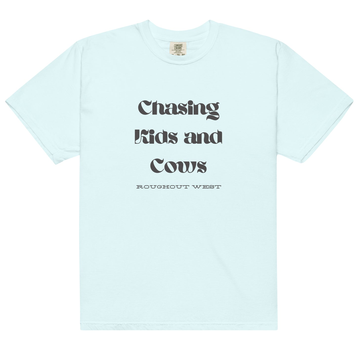 Chasing Kids and Cows | Tee