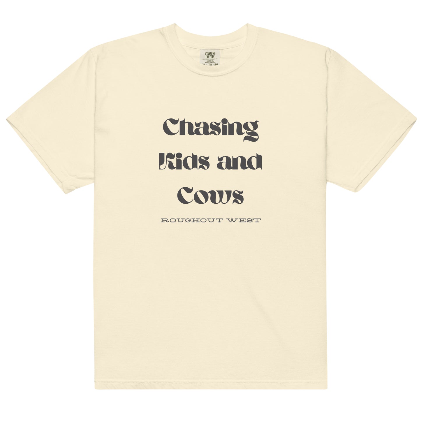 Chasing Kids and Cows | Tee